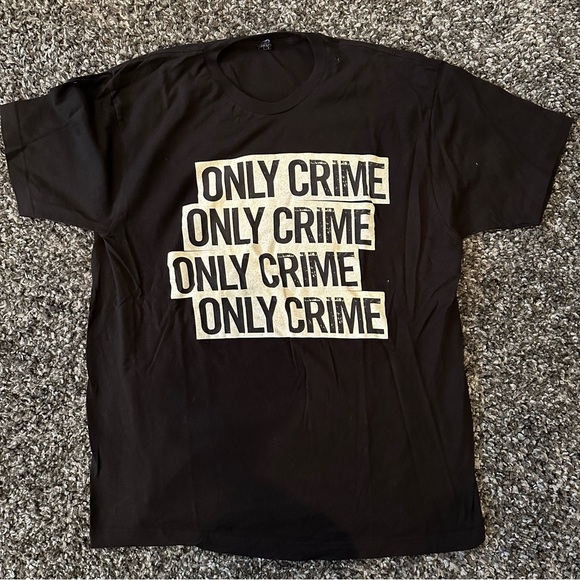 Only Crime Shirt - Picture 1 of 1
